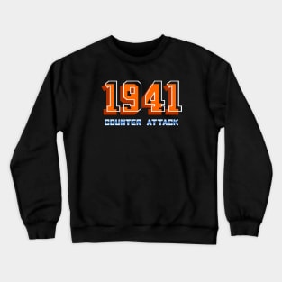 Mod.2 Arcade 1941 Counter Attack Flight Fighter Video Game Crewneck Sweatshirt